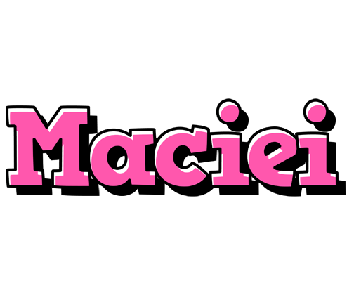 Maciei girlish logo