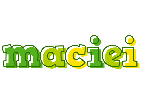 Maciei juice logo