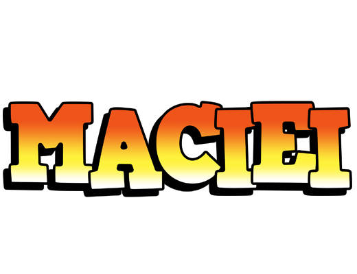Maciei sunset logo