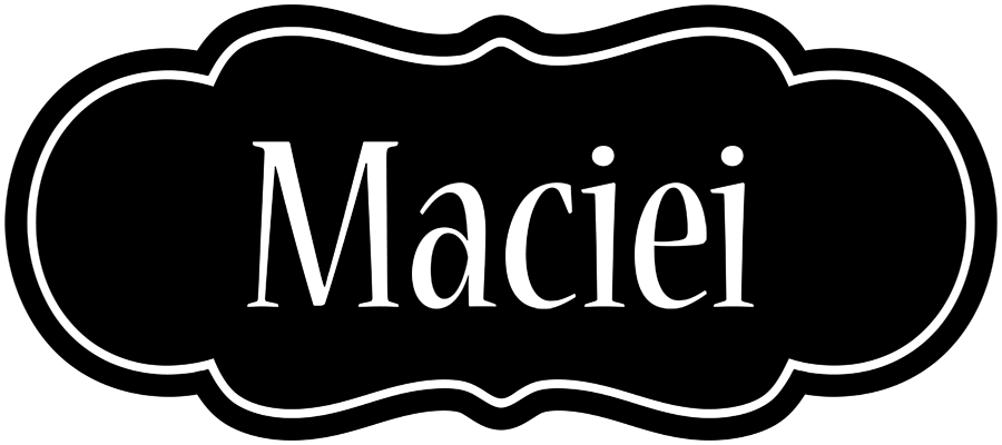 Maciei welcome logo