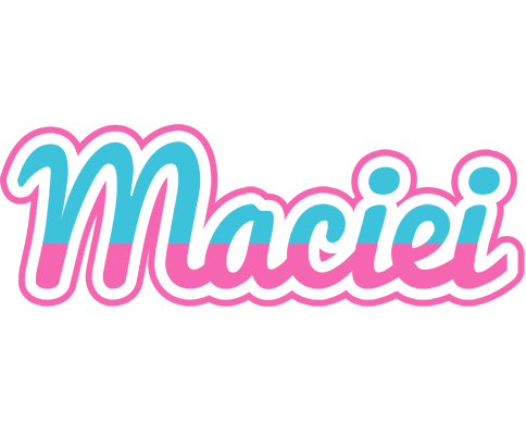 Maciei woman logo