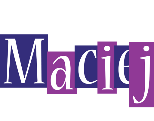 Maciej autumn logo