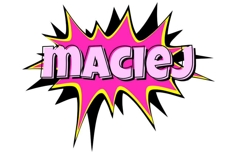 Maciej badabing logo