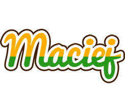 Maciej banana logo