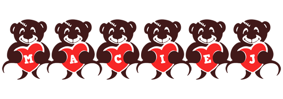 Maciej bear logo