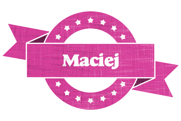 Maciej beauty logo