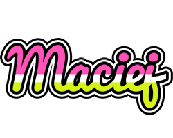 Maciej candies logo