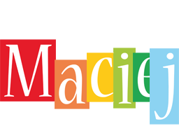 Maciej colors logo