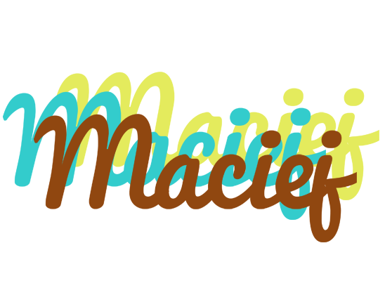 Maciej cupcake logo