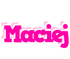 Maciej dancing logo