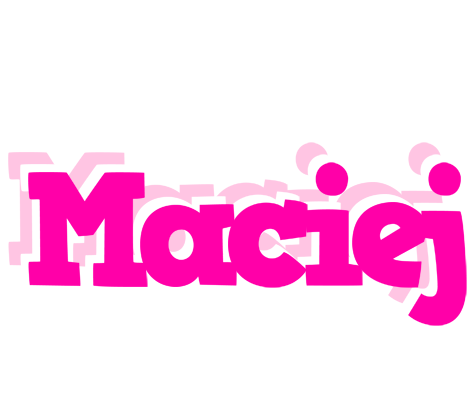 Maciej dancing logo