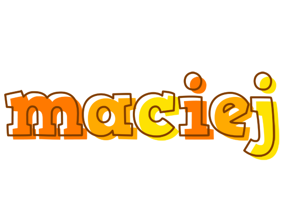 Maciej desert logo