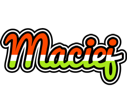 Maciej exotic logo