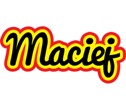 Maciej flaming logo