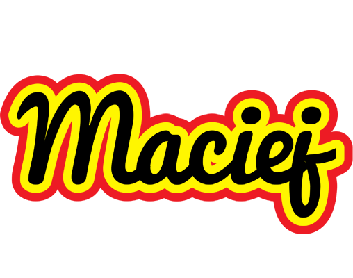 Maciej flaming logo