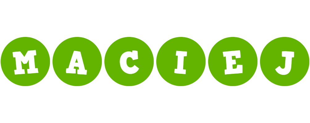 Maciej games logo