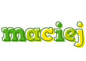 Maciej juice logo