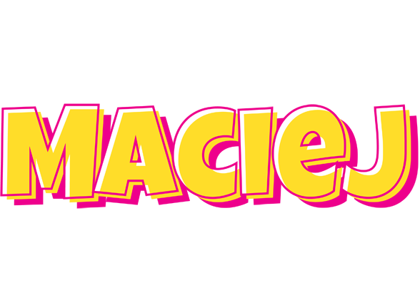 Maciej kaboom logo