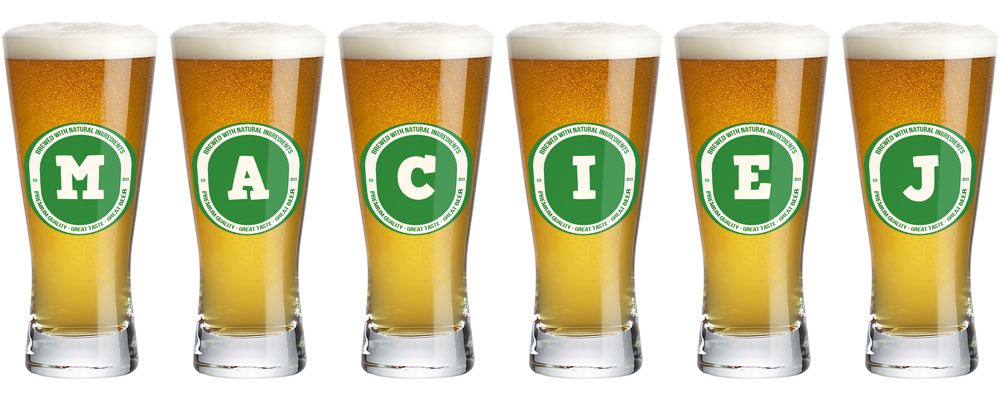 Maciej lager logo