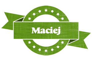 Maciej natural logo