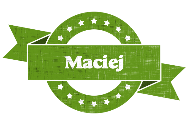 Maciej natural logo