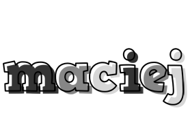 Maciej night logo