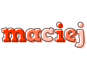 Maciej paint logo