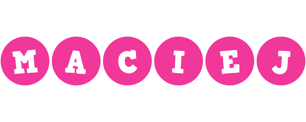 Maciej poker logo