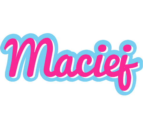 Maciej popstar logo