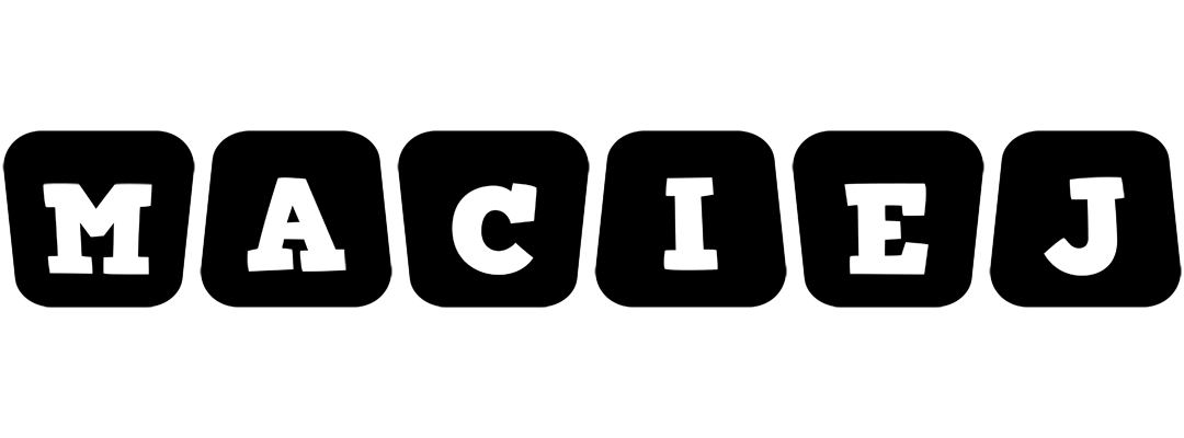 Maciej racing logo