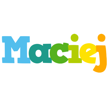 Maciej rainbows logo