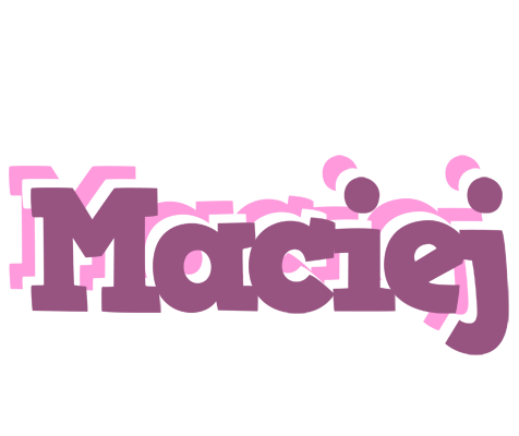 Maciej relaxing logo