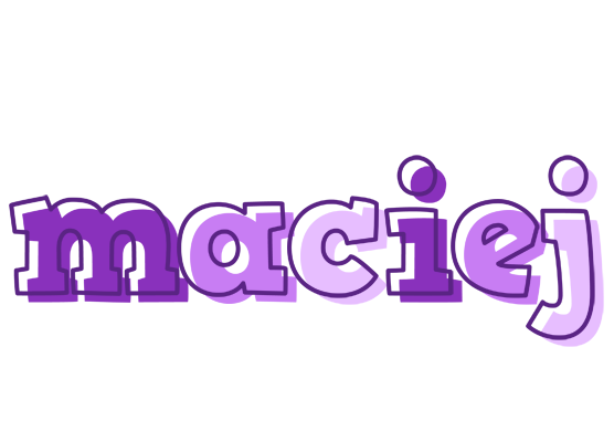 Maciej sensual logo