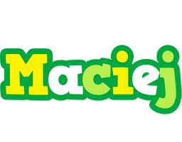 Maciej soccer logo