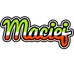 Maciej superfun logo