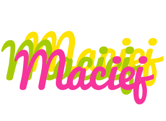 Maciej sweets logo