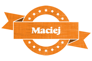 Maciej victory logo