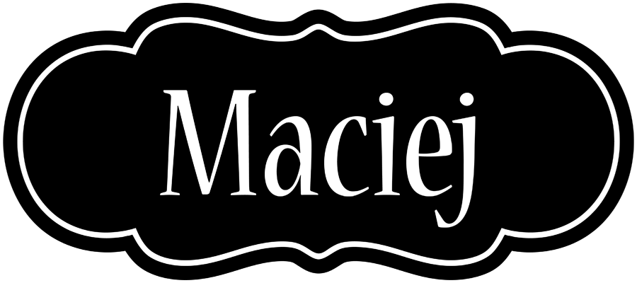 Maciej welcome logo