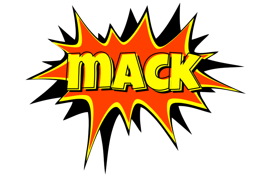 Mack bazinga logo