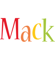 Mack birthday logo