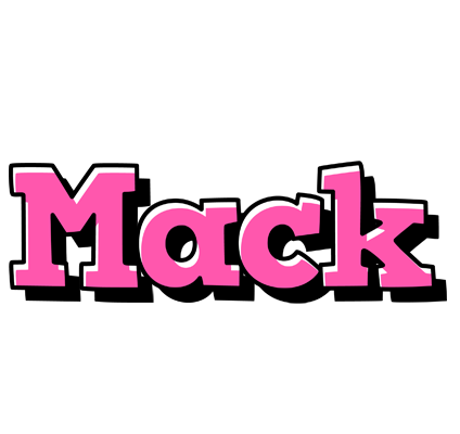 Mack girlish logo