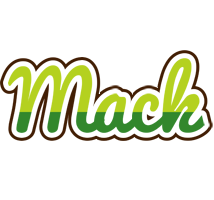 Mack golfing logo