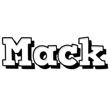 Mack snowing logo