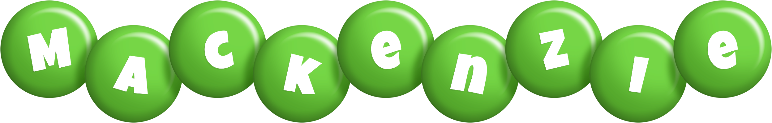 Mackenzie candy-green logo