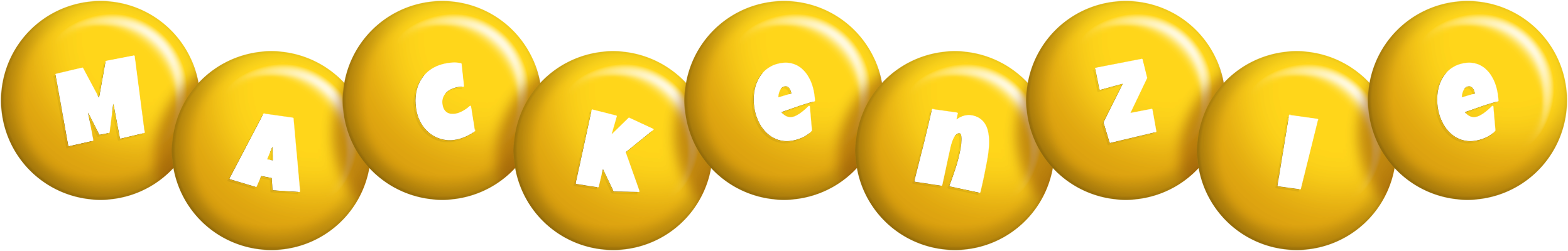 Mackenzie candy-yellow logo