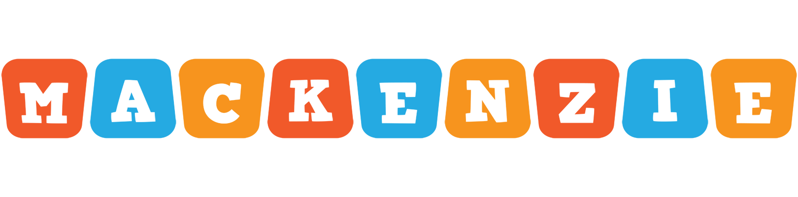 Mackenzie comics logo