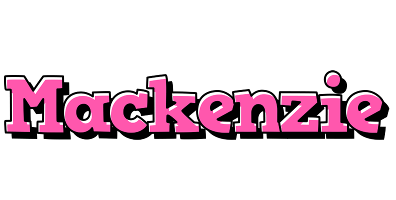 Mackenzie girlish logo