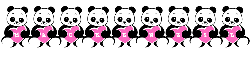 Mackenzie love-panda logo