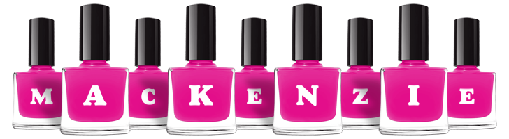 Mackenzie nails logo