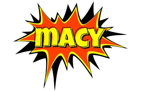 Macy bazinga logo